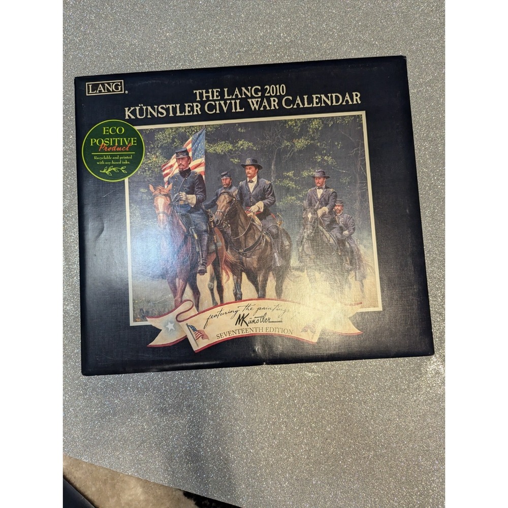 LANG 2010 Paintings MORT KUNSTLER Art Civil‎ War Calendar seventeenth edition